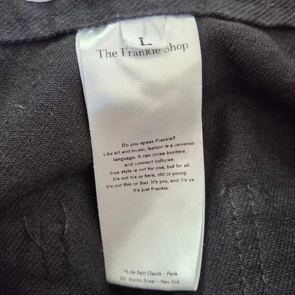 the Frankie Shop Drew Denim Pants in Black Large - Picture 6 of 7